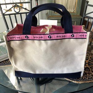 University of Notre Dame Canvas bag